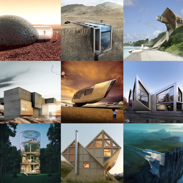 Daring house designs feature on Dezeen’s new Pinterest board