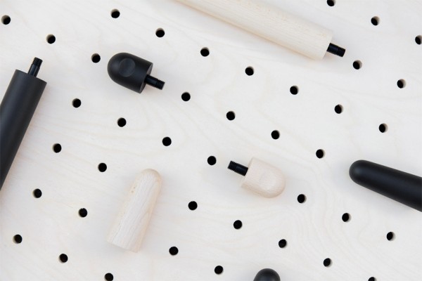 Crisscross flatpack furniture by Sam Wrigley
