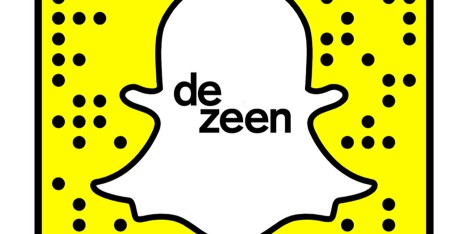 Add Dezeen on Snapchat for irreverent studio updates and more