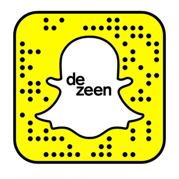 Add Dezeen on Snapchat for irreverent studio updates and more