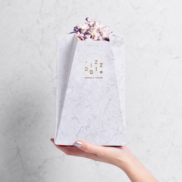Product design: Diz Diz gourmet microwave popcorn