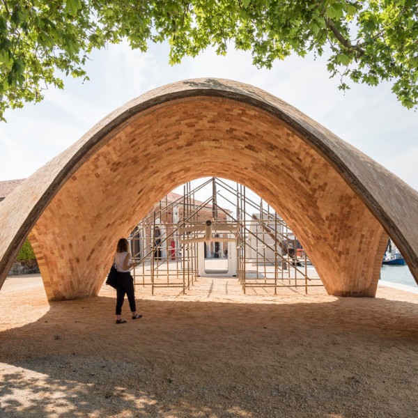 Droneport concept by Foster + Partners at the Venice Architecture Biennale 2016