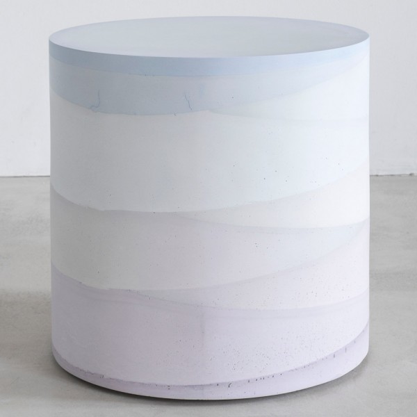 The Fade series of sculptural furniture by Mastrangelo's MMaterial collection shown at New York Design Week