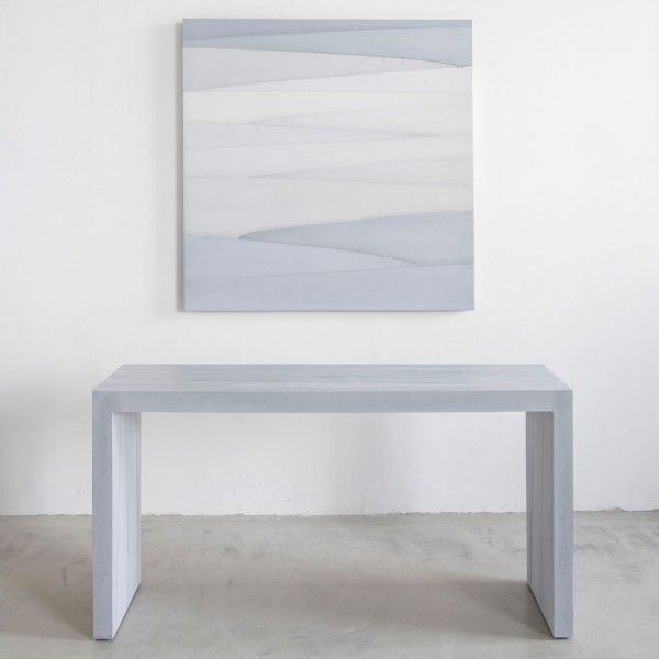 The Fade series of sculptural furniture by Mastrangelo's MMaterial collection shown at New York Design Week