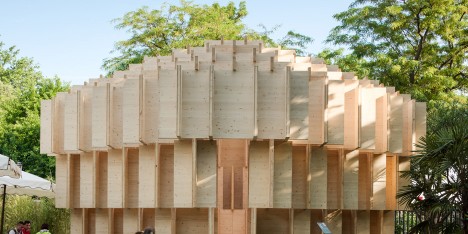Kjellander + Sjöberg Forest of Venice installation at the Venice Architectural Biennale 2016