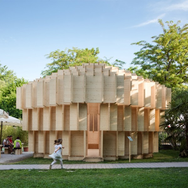 Kjellander + Sjöberg Forest of Venice installation at the Venice Architectural Biennale 2016