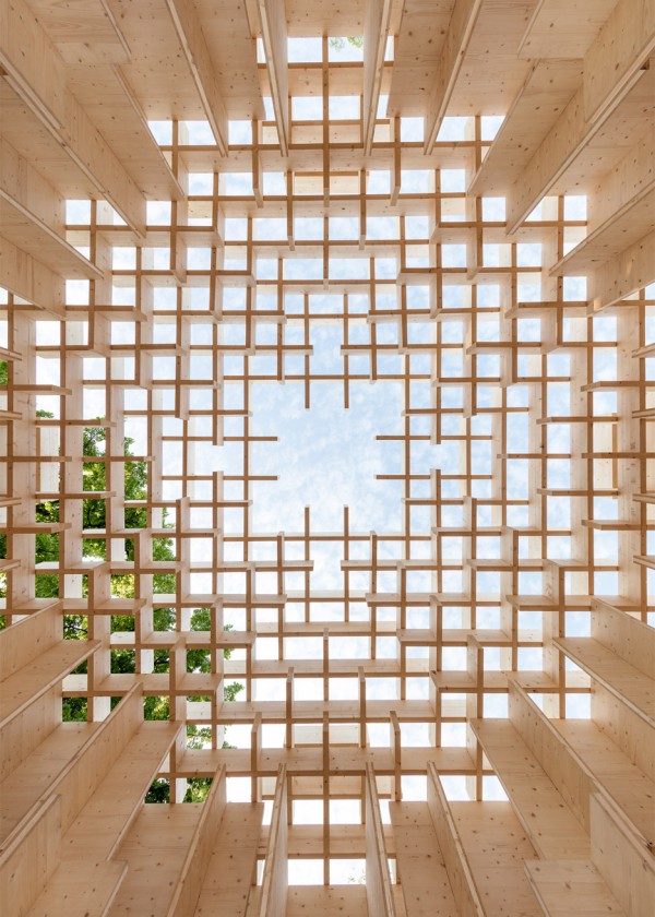 Kjellander + Sjöberg Forest of Venice installation at the Venice Architectural Biennale 2016