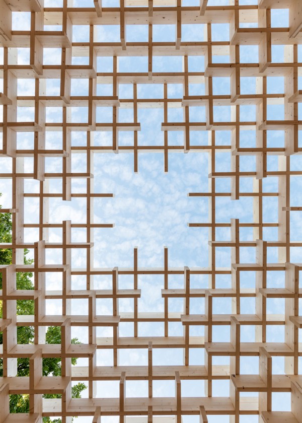 Kjellander + Sjöberg Forest of Venice installation at the Venice Architectural Biennale 2016