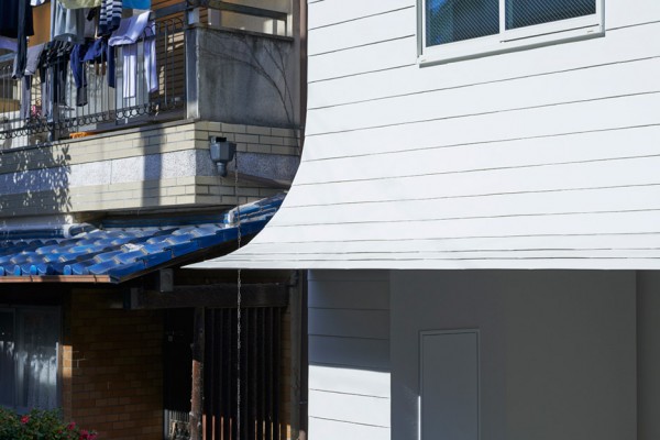 Gandare residential project by Ninkipen! architecture in Osaka