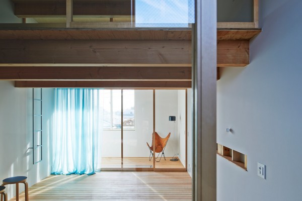 Gandare residential project by Ninkipen! architecture in Osaka