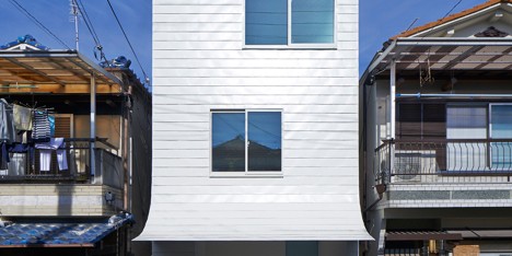 Gandare residential project by Ninkipen! architecture in Osaka