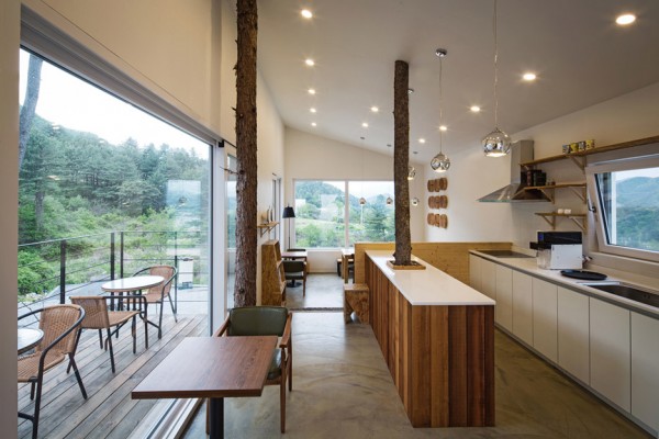 Glamping on the Rock camping facility on South Korea designed by ArchiWorkshop