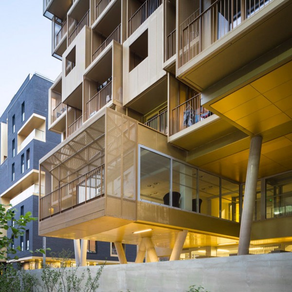 Golden Cube by Hamonic+Masson & Associés