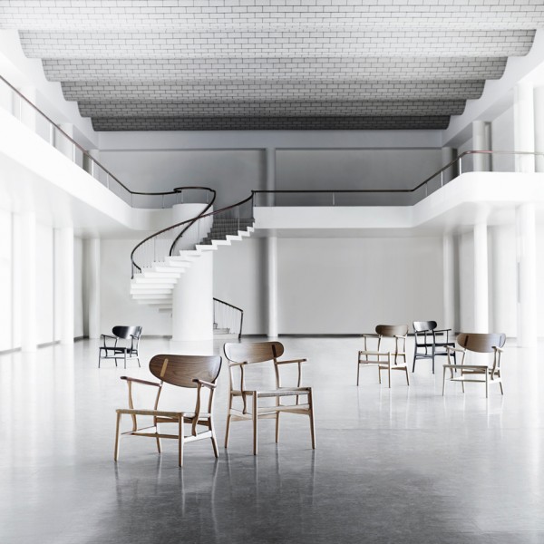 Hans J Wegner chairs by Carl Hansen & Son
