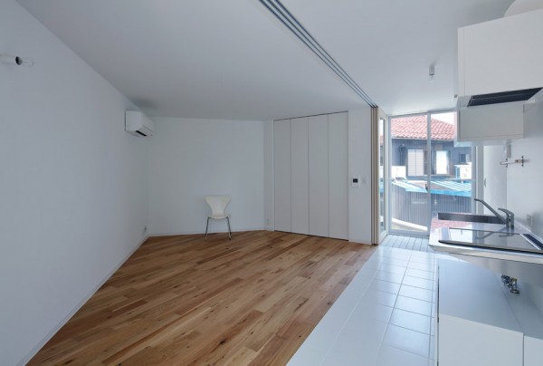 Hikone studio apartments in Japan by Alphaville architects