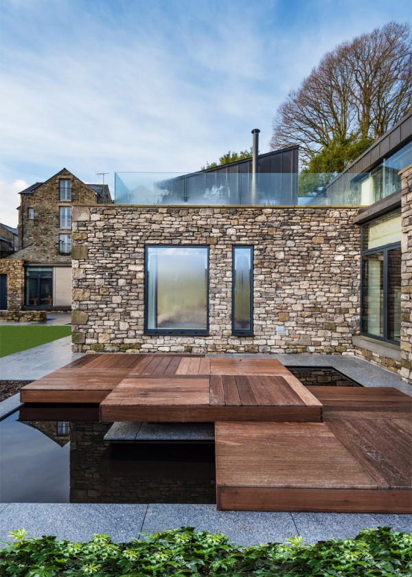 Residential Architecture: Stone and zinc house in Cumbria, England by Bennetts Associates