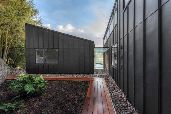 Residential Architecture: Stone and zinc house in Cumbria, England by Bennetts Associates