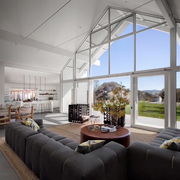 Hupomone Ranch residential conversion by Turnbull Griffin Haesloop in the Chileno Valley