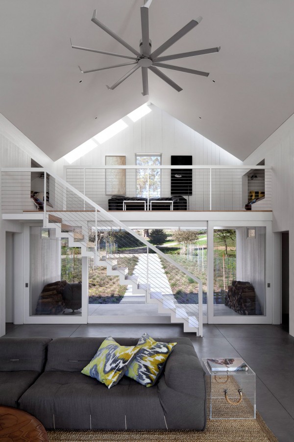 Hupomone Ranch residential conversion by Turnbull Griffin Haesloop in the Chileno Valley