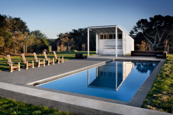 Hupomone Ranch residential conversion by Turnbull Griffin Haesloop in the Chileno Valley