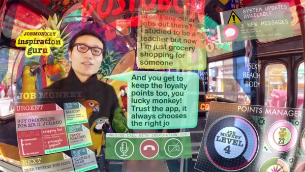 Hyper Reality, a movie by Keiichi Matsuda on a dystopian future of augmented reality