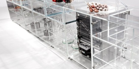 MVRDV infinity glass kitchen design dezeen