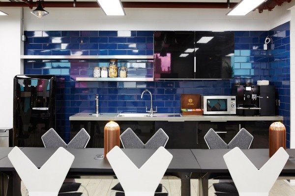 Atrium co-working space by Tom Dixon and Design Research Studio in London, UK