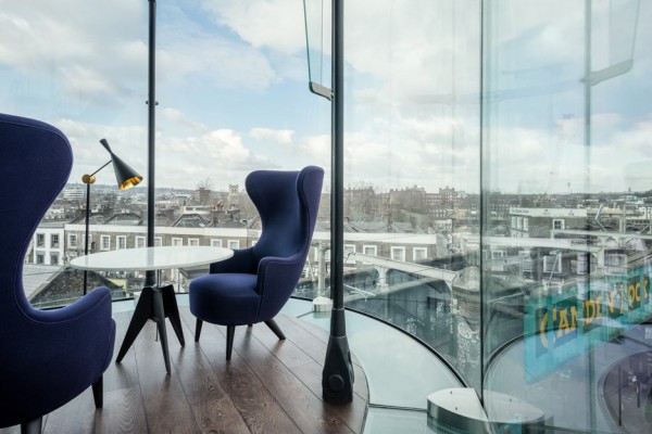 Atrium co-working space by Tom Dixon and Design Research Studio in London, UK