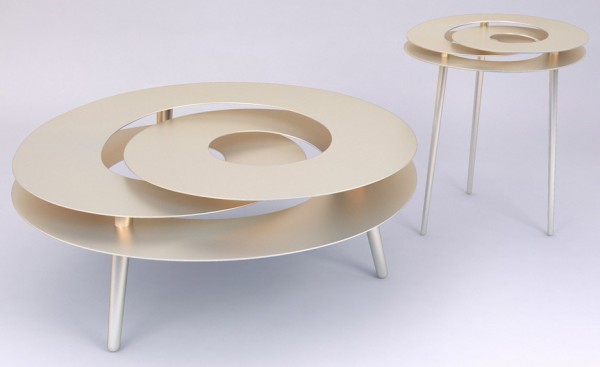 Janne Kyttanen extends collection with explosion welded furniture at New York Design Week