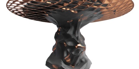 Janne Kyttanen extends Metsidian furniture collection created by explosion welding