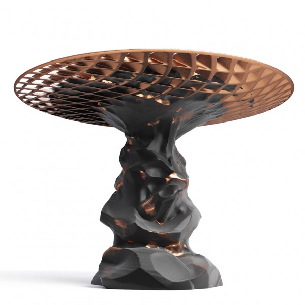Janne Kyttanen extends Metsidian furniture collection created by explosion welding