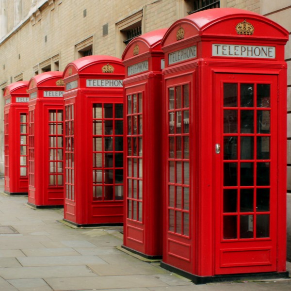 Red telephone box
