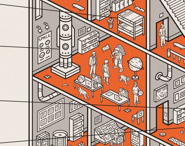 Mac Cutaway poster by We Are Dorothy