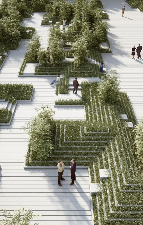 Magic Breeze Landscape Design by Penda
