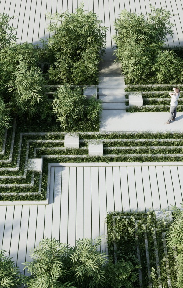 Magic Breeze Landscape Design by Penda