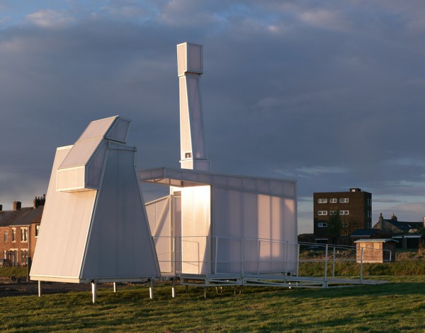 The Mansio mobile booth, gallery and tearoom by architect Matthew Butcher