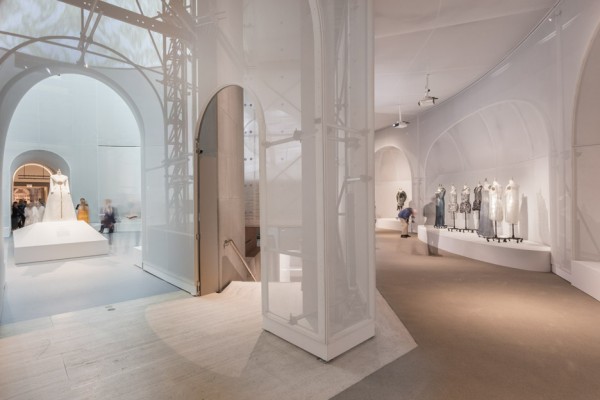 Photography by Brett Beyer. Manus x Machina fashion exhibition at New York's Metropolitan Museum of Art