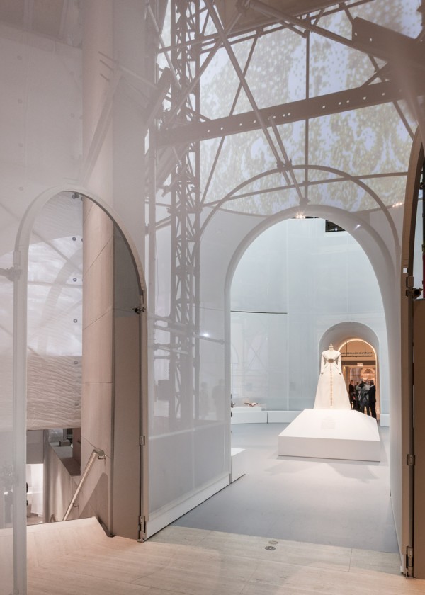 Photography by Brett Beyer. Manus x Machina fashion exhibition at New York's Metropolitan Museum of Art