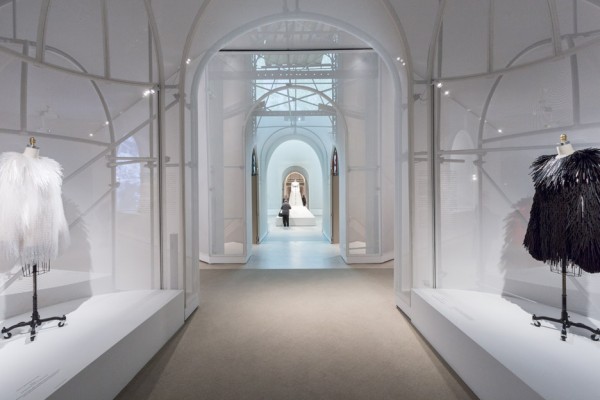 Photography by Brett Beyer. Manus x Machina fashion exhibition at New York's Metropolitan Museum of Art