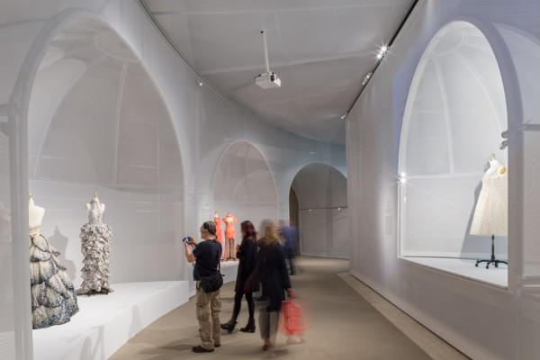 Photography by Brett Beyer. Manus x Machina fashion exhibition at New York's Metropolitan Museum of Art