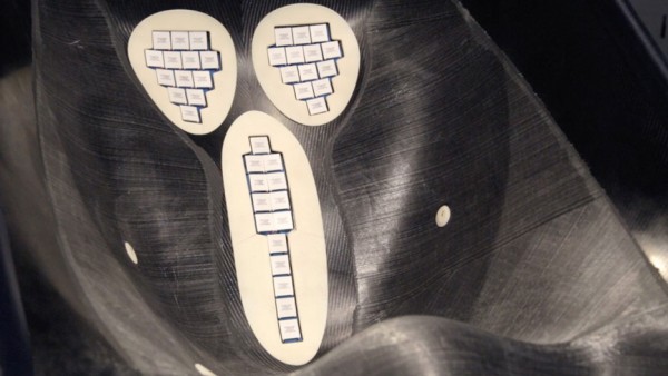 Microclimate chair by Greg Lynn at the Nike Nature of Motion exhibition