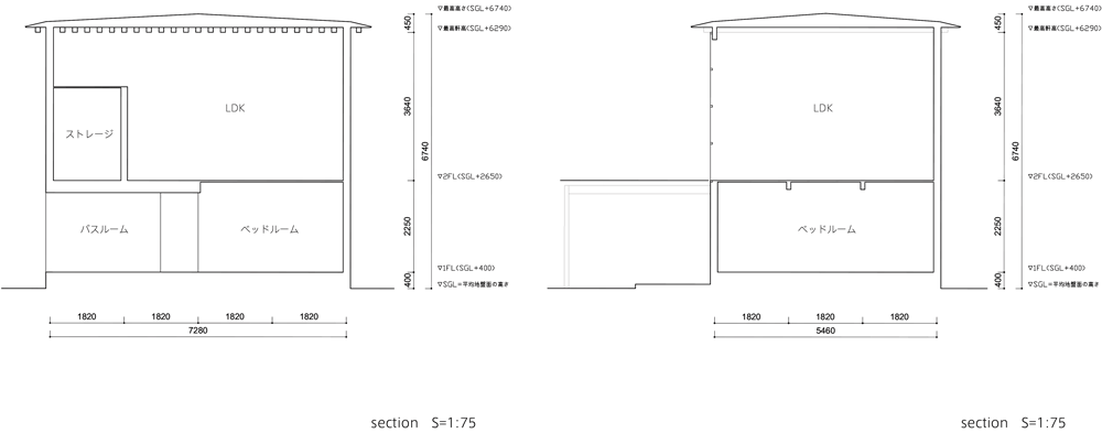 Module Grid House by Tetsuo Yamaji Architects