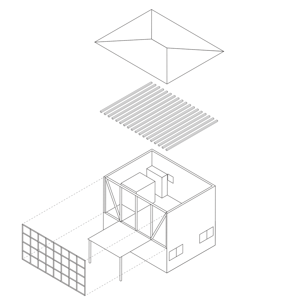 Module Grid House by Tetsuo Yamaji Architects