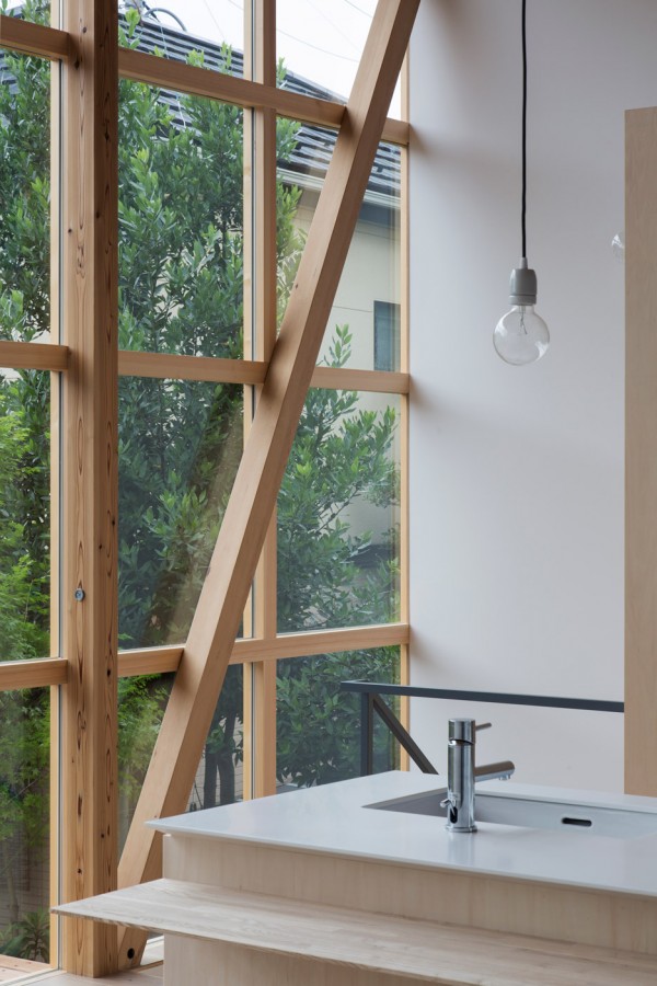 Module Grid House by Tetsuo Yamaji Architects