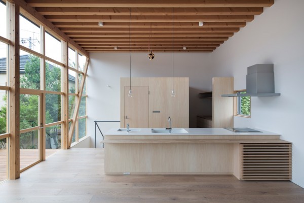 Module Grid House by Tetsuo Yamaji Architects