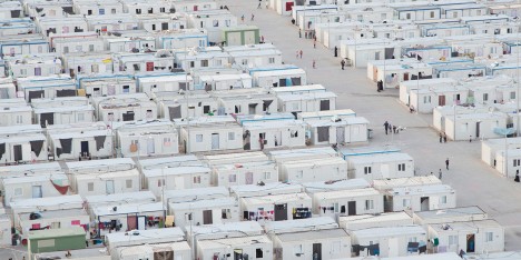 MoMA's Insecurities: Tracing Displacement and Shelter exhibition considering the issue of security within the refugee crisis