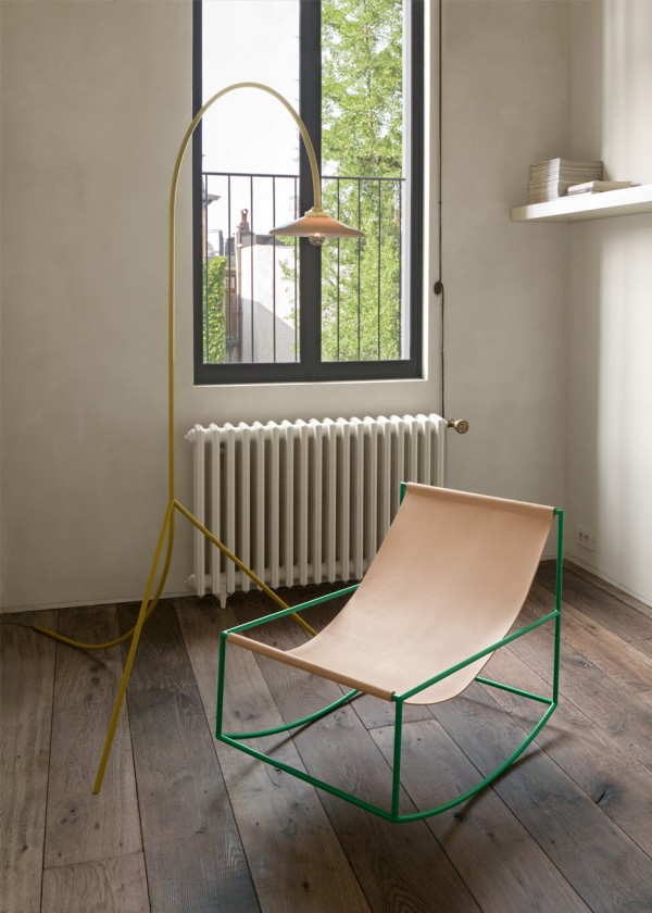 Muller van Severen furniture design at The Apartment in Copenhagen, Denmark