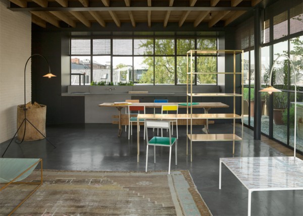Muller van Severen furniture design at The Apartment in Copenhagen, Denmark