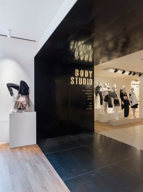 Body Studio at Selfridges Oxford Street by Neri&Hu