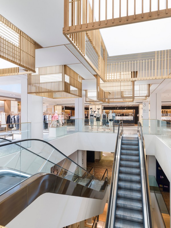 Body Studio at Selfridges Oxford Street by Neri&Hu